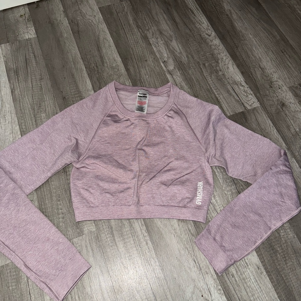 Gymshark Lavender Crop Top